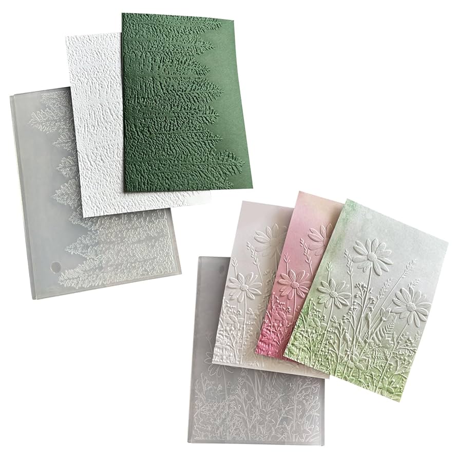 Amazon.co.jp: HICOHAND 3D プラスチックエンボスフォルダー, 花